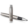 Ручка роллер PARKER IM ESSENTIAL T319 BRUSHED METAL CT F RF2143633